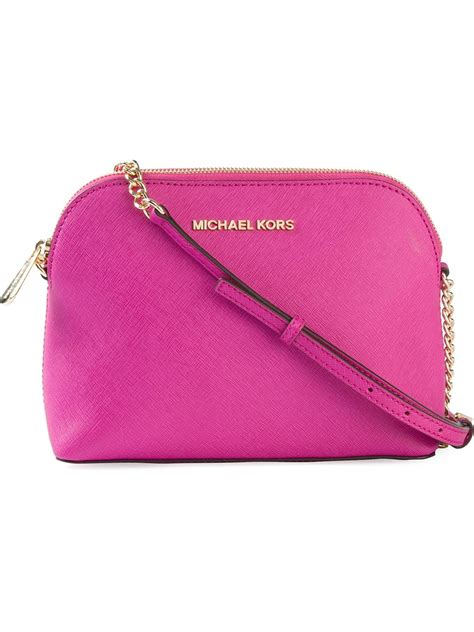 michael kors pink crossbody wallet|michael kors large crossbody handbags.